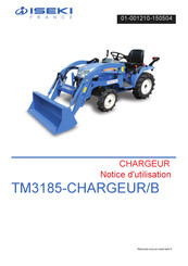 Iseki TM3185-CHARGEUR/B Notice D'utilisation