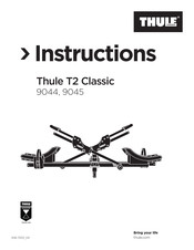 Thule T2 Classic Mode D'emploi