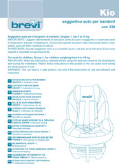Brevi Kio 539 Mode D'emploi