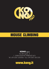 KONG Italy MOUSE CLIMBING Mode D'emploi