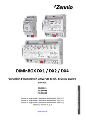 Zennio DIMinBOX DX1 Instructions De Montage