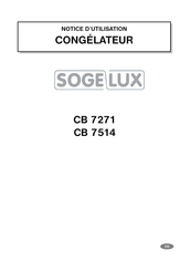 SOGELUX CB 7271 Notice D'utilisation