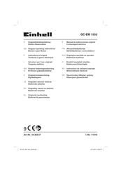 EINHELL 34.002.57 Instructions D'origine