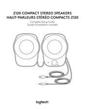 Logitech Z120 Guide D'installation Complet