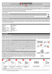 Master VEGA BT Mode D'emploi