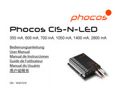 Phocos CIS-N-LED Guide De L'utilisateur