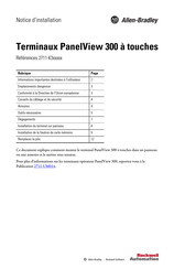 Rockwell Automation Allen-Bradley PanelView 300 Notice D'installation