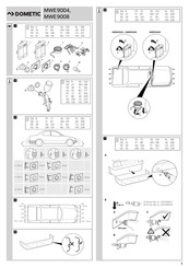 Dometic MWE9004 Instructions De Montage Et De Service
