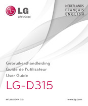 LG D315 Guide De L'utilisateur