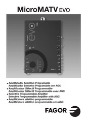 Fagor MicroMATVEVO Mode D'emploi