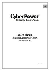 Cyberpower PR1000ELCDRT2U Manuel D'utilisation