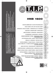 T.I.P. HNB 1600 Mode D'emploi