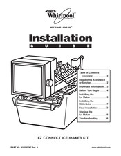 Whirlpool EZ CONNECT Guide D'installation