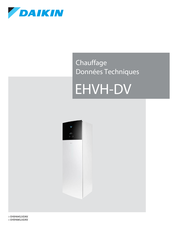 Daikin EHVH-DV Série Données Techniques