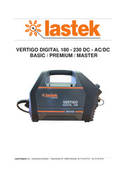 Lastek VERTIGO DIGITAL 180 AC/DC BASIC PREMIUM MASTER Mode D'emploi