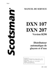 Scotsman DXN 107 Manuel De Service