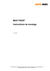 BARTEC BENKE MAK TIGER Mode D'emploi