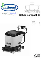 Kärcher WINDSOR Saber Compact 16 Mode D'emploi