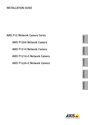 Axis Communications P1214-E Guide D'installation