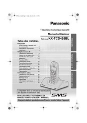 Panasonic SMS KX-TCD455BL Manuel Utilisateur
