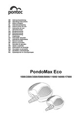 Pontec PondoMax Eco 8000 Mode D'emploi