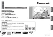 Panasonic DVD-S511 Mode D'emploi