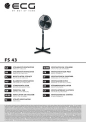 ECG FS 43 Mode D'emploi