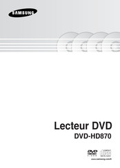 Samsung DVD-HD870 Manuel De L'utilisateur