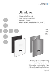 Conti+ Ultra U28M Notice D'installation Et D'utilisation