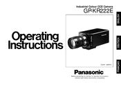 Panasonic GP-KR222E Mode D'emploi