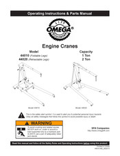 Omega 44020 Mode D'emploi