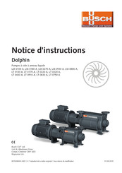 BUSCH Dolphin LM 0180 A Notice D'instructions