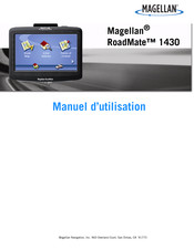 Magellan RoadMate 1430 Manuel D'utilisation