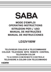 Saba LD32V180W Mode D'emploi