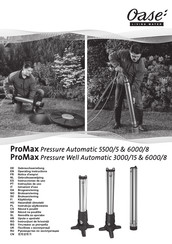 Oase ProMax Pressure Well Automatic 3000/15 Notice D'emploi