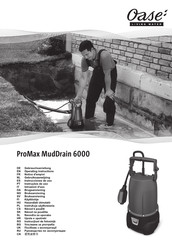 Oase ProMax MudDrain 6000 Notice D'emploi