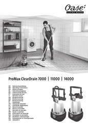 Oase ProMax ClearDrain 11000 Notice D'emploi