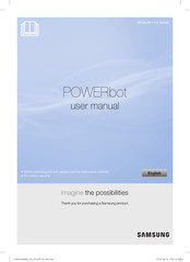 Samsung POWERbot Guide D'utilisation