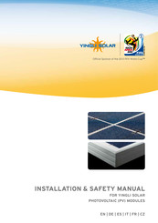 yingli solar YL205P-26b Manuel D'installation Et De Sécurité