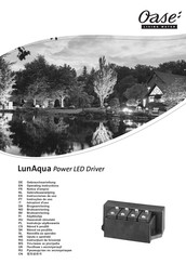 Oase LunAqua Power LED Driver Notice D'emploi
