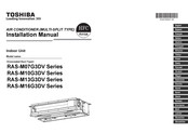 Toshiba RAS-M13G3DV Série Manuel D'installation