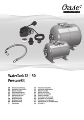 Oase WaterTank 50 PressureKit Notice D'emploi