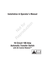 Briggs & Stratton 71047 Manuel D'installation Et D'utilisation