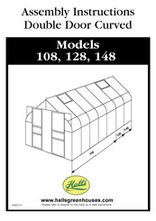 Halls Greenhouses 128 Instructions De Montage
