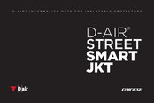 DAINESE D-AIR STREET SMART JKT.1 Notice D'utilisation