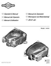 Briggs & Stratton 140000 Manuel D'utilisation