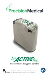 Precision Medical live ACTIVE Five Manuel D'utilisation