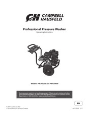 Campbell Hausfeld PW340200 Instructions D'utilisation