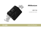 thomann Millenium MPS-750 Notice D'utilisation