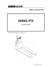 Adam Equipment PTS 2000 Manuel D'utilisation
